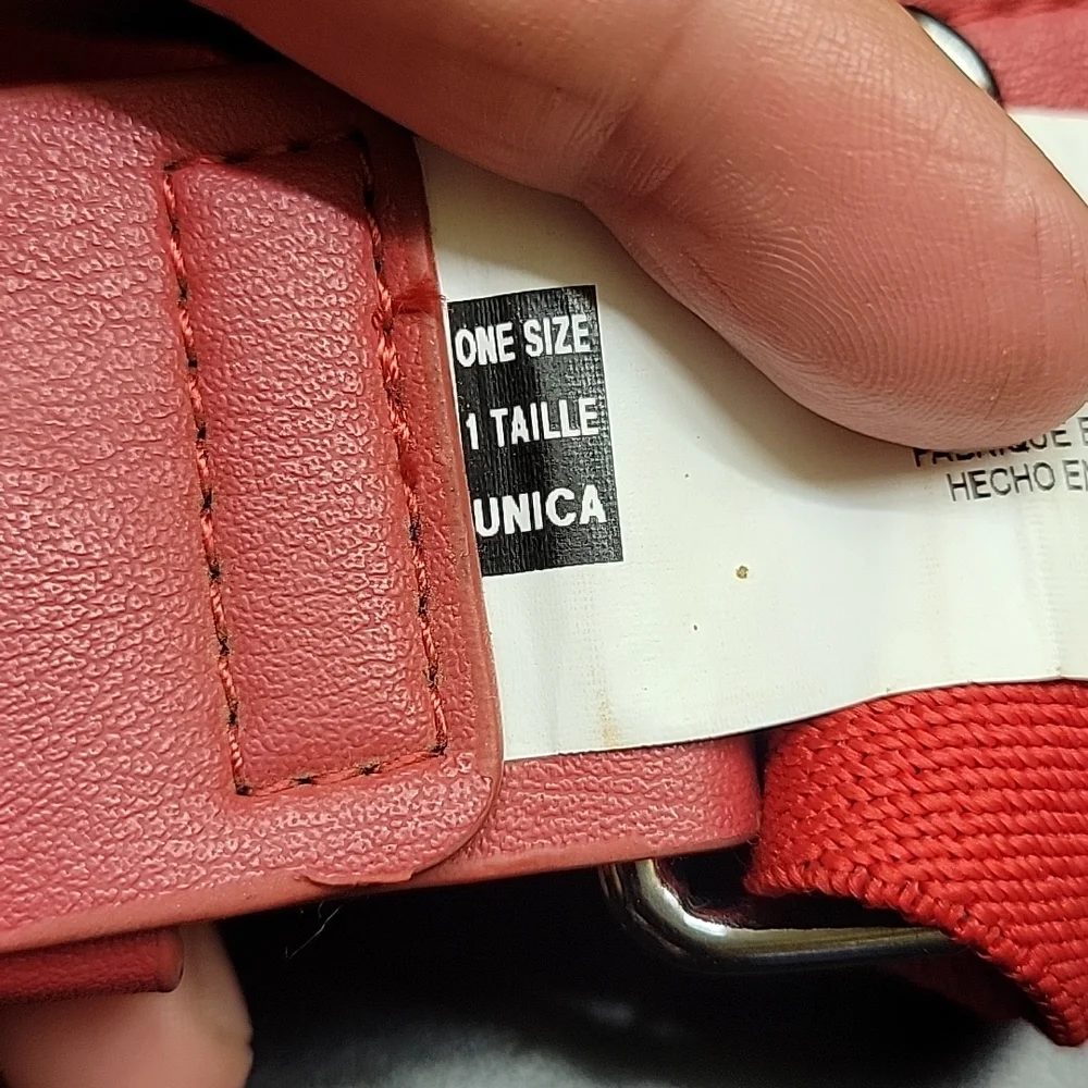 Nike red kids Belt one size it's all